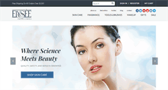 Desktop Screenshot of elyseecosmetics.com